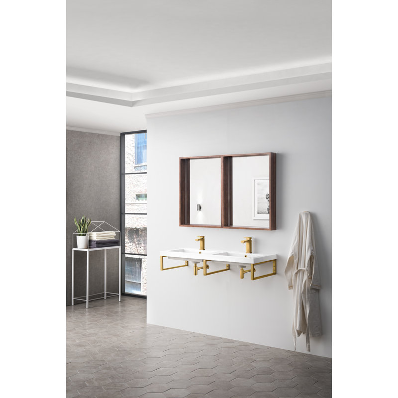Boston 48'' W Double Vanity, Radiant Gold