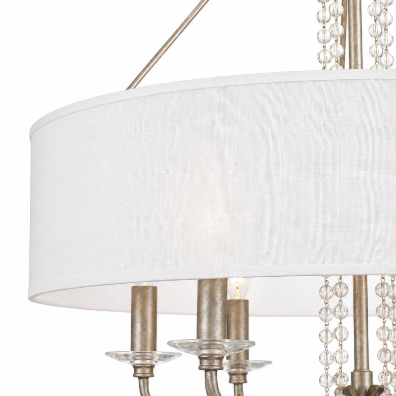 Luminaire suspendu Barcelona, Argent transcendant, 6