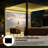 Motorized Louvered Aluminum Pergola With LED Light, Electric Screen And Solar Rain Sensor-127714956