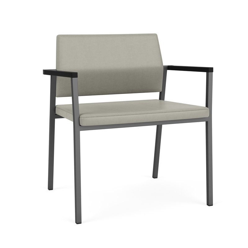 Fauteuil de réception Avon Rx, Vinyle armure Sentry, Gris anthracite