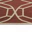 Tapis rectangulaire 2 pi x 3 pi contemporain, transitionnel, géométrique, texturé, haut et bas