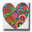 «Floral Heart» par Hello Angel, art mural sur toile-771464488