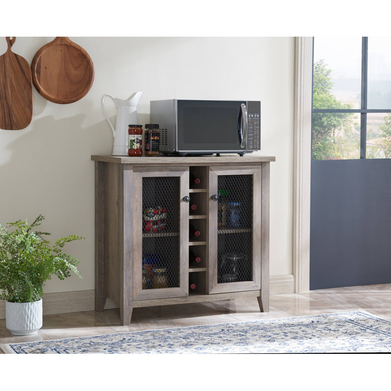 Armoire bar, gris