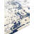 Abstract Handmade Tufted Beige/Blue Area Rug-19961840