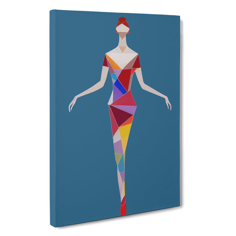 Ballerina No.1 - Wrapped Canvas, 50cm H x 35cm W