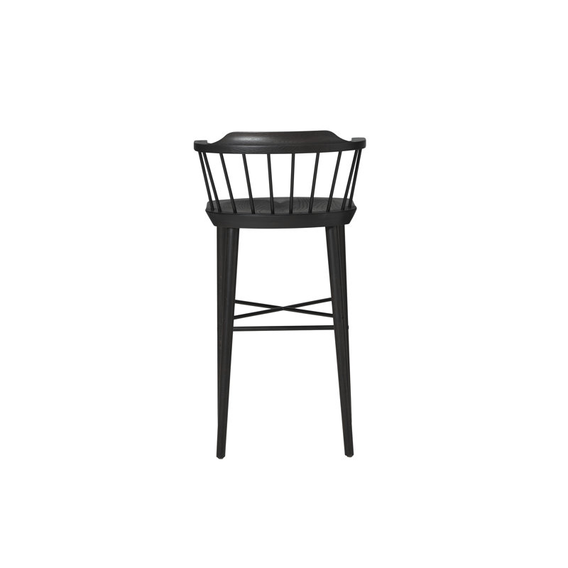 Exchange Bar Chair, Black