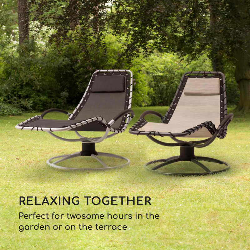 173cm Long with Cushions, Black/Beige