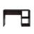 Hamlett Two Cube Modern Finish Desk-1098812139