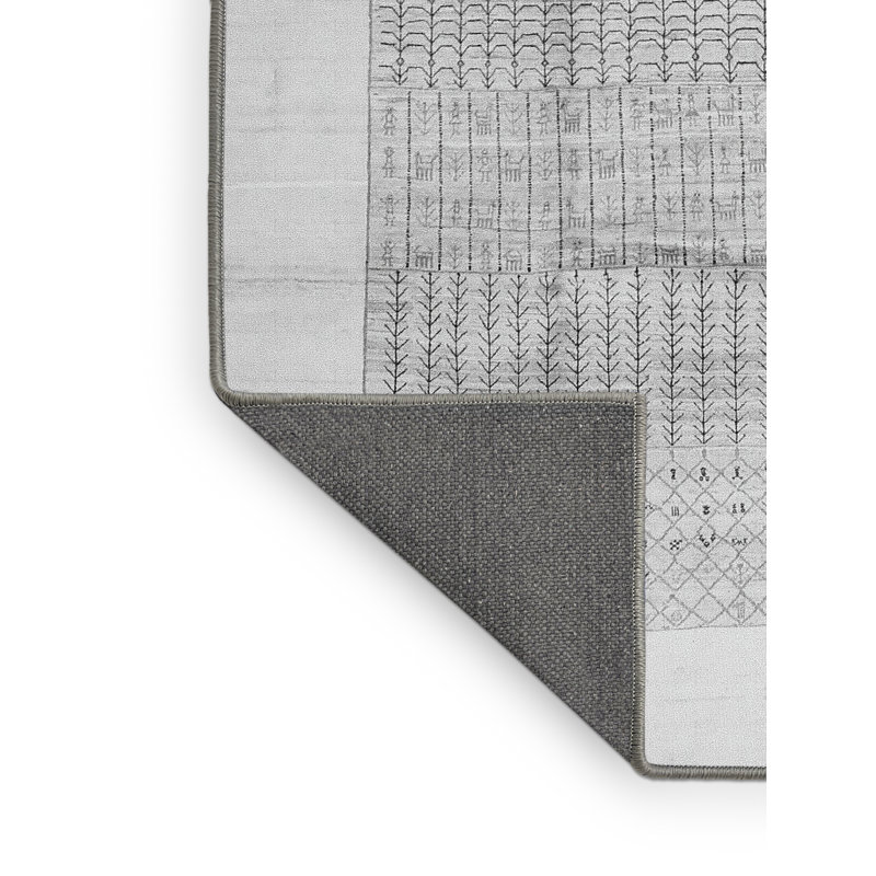 Cloral Abstract Indoor Rug, Rectangle 7' x 10'