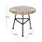 Side Table With Fashionable Look Weave