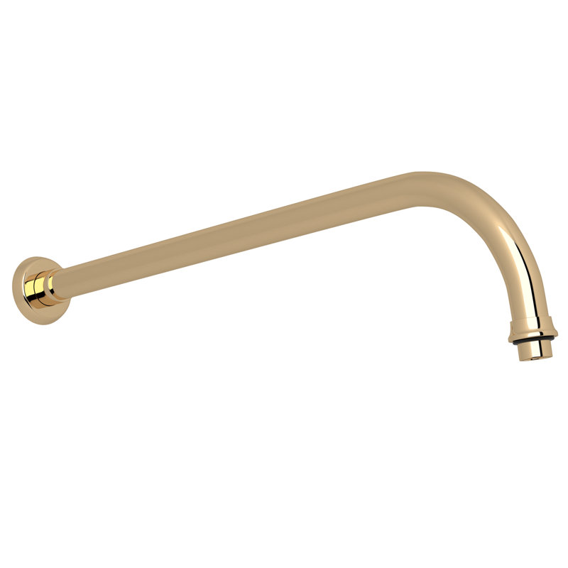Holborn 15" Wall Mount Shower Arm, English Gold