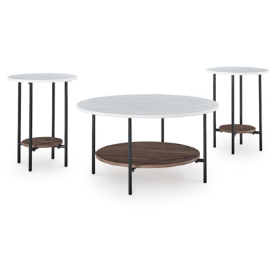 Brenneman Table (Set Of 3) by 17 Stories