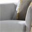 Chaise d'appoint en tissu Contessa