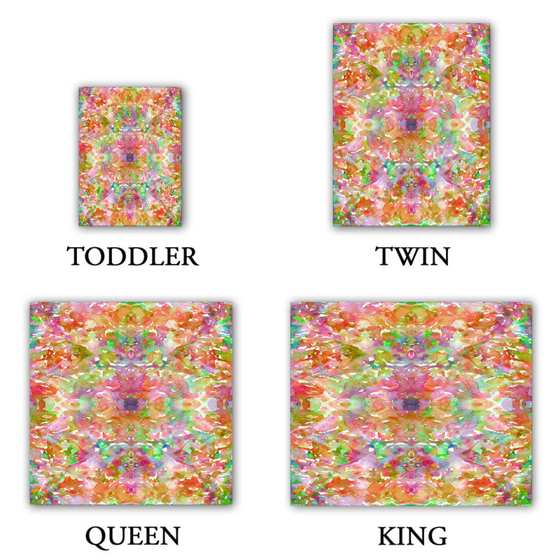 Ensemble de housse de couette Jewel In The Crown III, 1 housse de couette grand + 2 taies standards