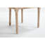 Chaise rembourrée avec pieds en bois