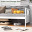 Structure de lit de jour simple en bois - canapé-lit avec support en lattes de bois, aucun sommier nécessaire, chambre à coucher, salon ou chambre d'amis (matelas non inclus)