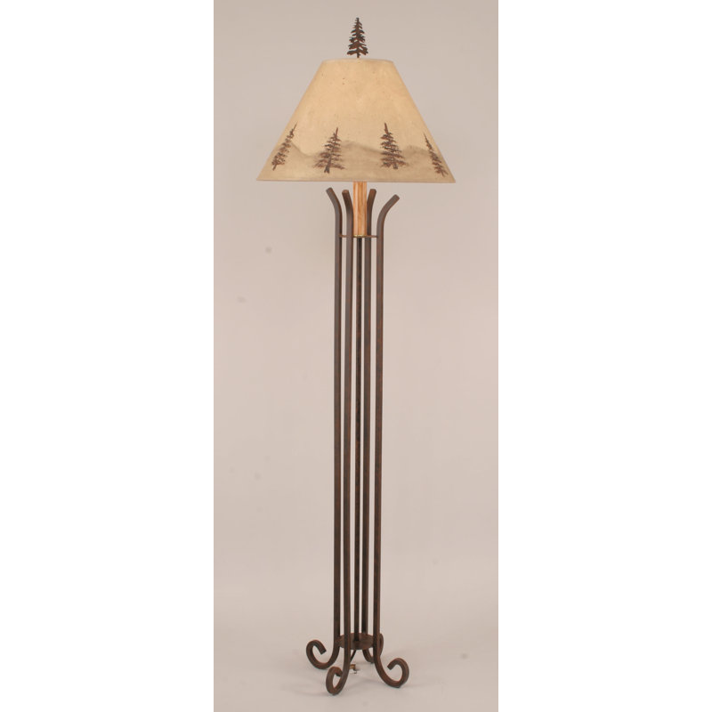 Ridgway 62'' Rust Traditional Floor Lamp
