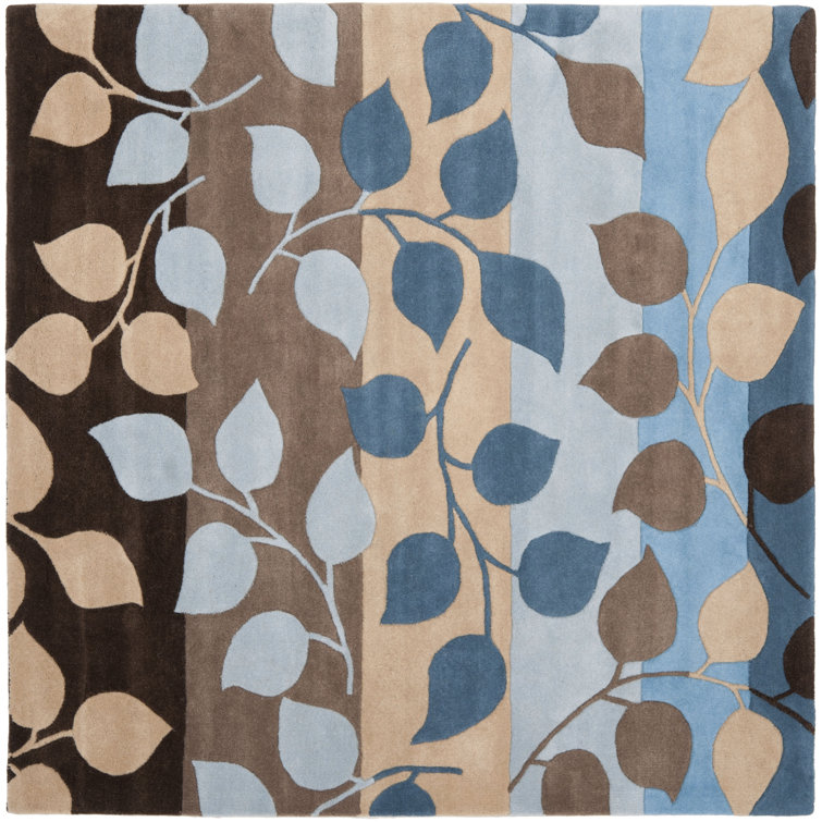 Soho Hand Tufted Wool And Viscose Floral Rug
