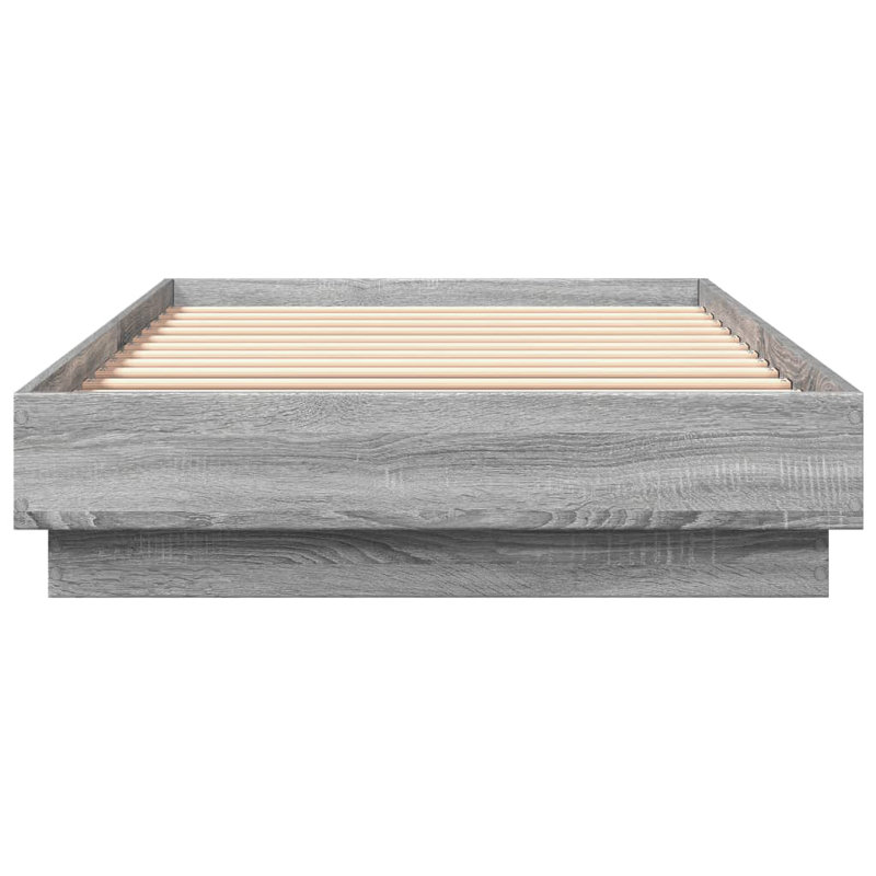 EU Single - 90 x 200 cm Bed, Grey Sonoma