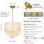 Lustres en cristal Modern Capiz-1748804198