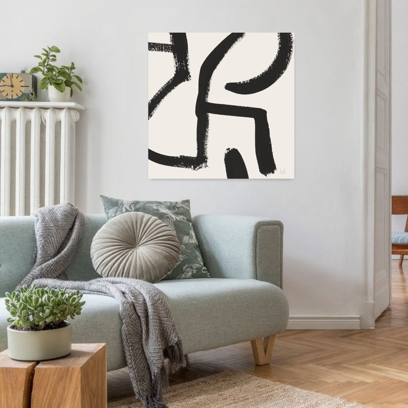 Art contemporain contemporain abstrait, H 32 po x l 32 po