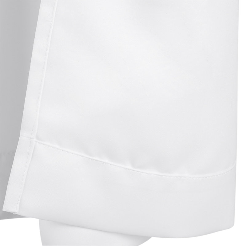 Abigail Curtain Single Panel, White, 132 W x 213 D cm