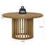 Solid Wood Abstract Coffee Table