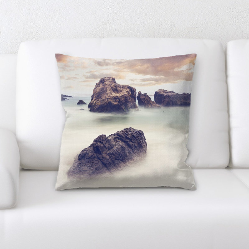 Coussin décoratif paysage