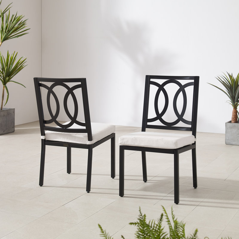 Chaise de terrasse avec coussin Karragh