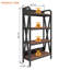 Tablettes de rangement à 4 niveaux 56,30 po Bakers Rack