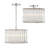 Charlii Langdon For Mercer41 Elliot 4 Light Polished Nickel Pendant