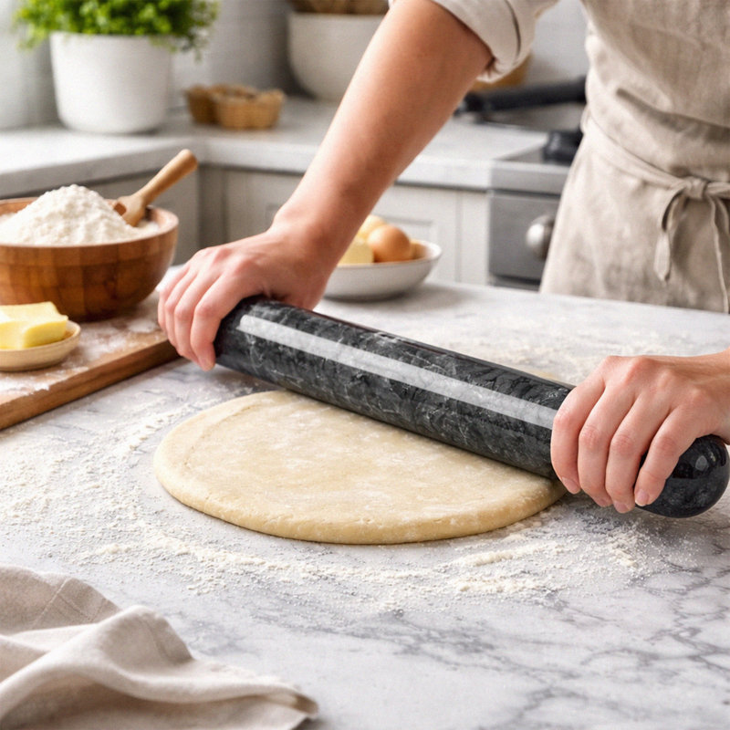 Silk Route Spice Company Marble Rolling Pin