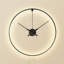 Ombra Aluminium Skeleton Wall Clock