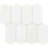 13" x 11" Natural Stone Arabesque Wall Tile-87327062
