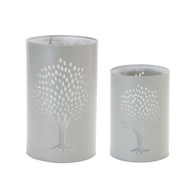 8'' H Metal Tabletop Votive Holder