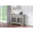 Traditional Style Silver Finish 1Pc Server Drawers Storage Cabinet Wooden Furniture Dining Room Furniture-665715833