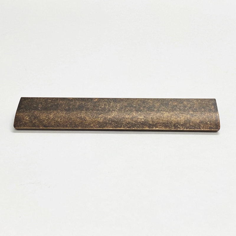Edge 6 1/4" Center to Center Finger Pull, 6 1/4", Antique Brass