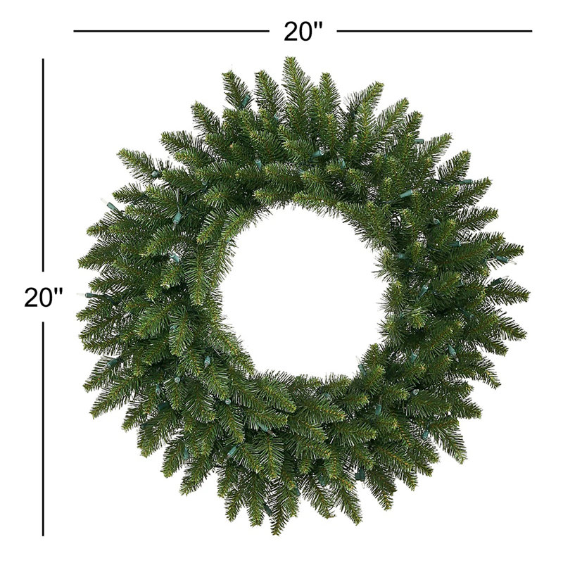 Camdon Fir Faux Wreath, 20"