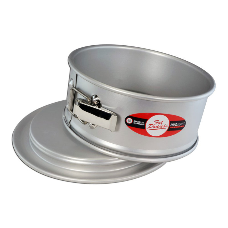 Fat Daddio's 10'' Aluminum Non-Stick Round Springform Pan