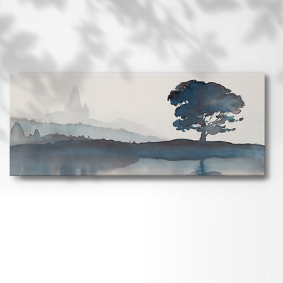 Serene Silhouette II-Gallery, toile tendue_19965WC