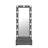 Lorena Grey Tall Mirror With Drawer And Speakers