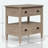 Open Nightstand With 2 Drawers And Open Shelving For Bedroom Storage And Display-740714984