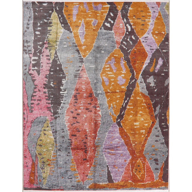 Sidd Abstract Indoor Rug, Rectangle 8' x 10'