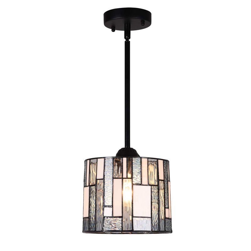 1 - Light Blue Kitchen Island Dome Pendant