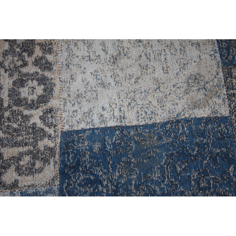 Dahlstrom Geometric Chenille Hand Woven Area Rug, Rectangle 80 x 150cm