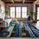 Premium Machine Washable Dimatteo AMF1125 Geometric Rug