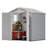 6 Ft. W X 6 Ft. D Resin Outdoor Storage Shed, Weather-Resistant Outdoor Storage With Reinforced Design-110872135