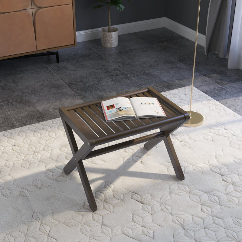 Tabouret de coiffeuse Hales, Espresso