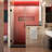 DreamLine Unidoor Plus 55.5 - 56 inch W x 72 inch H Frameless Hinged Shower Door in Matte Black-121735858-122534124