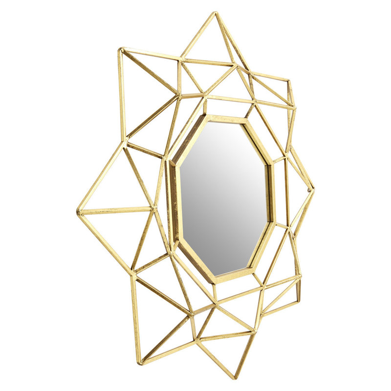 Deidre Metal Flat Wall Mirror